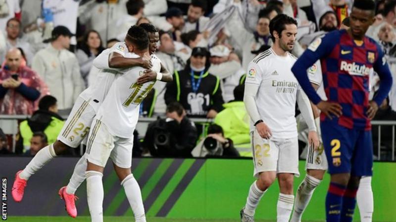 Real Madrid 2-0 Barcelona: Vinicius Junior And Mariano Score In Key El ...