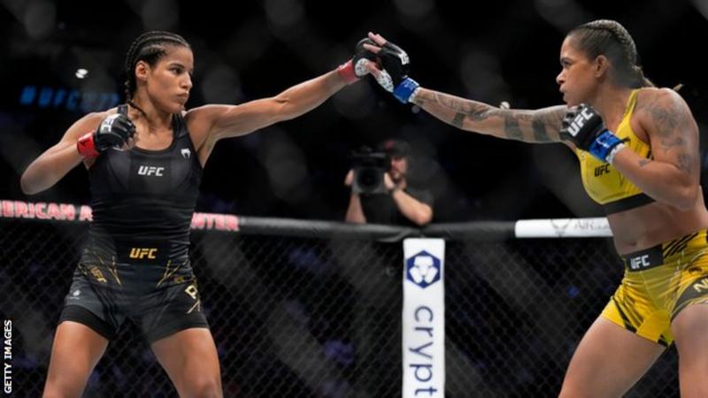 Julianna Pena proposed for a trilogy fight with Amanda Nunes.