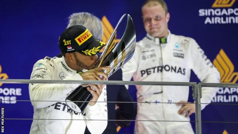 Lewis Hamilton Surprised At 'crazy' Singapore Grand Prix Win - BBC Sport