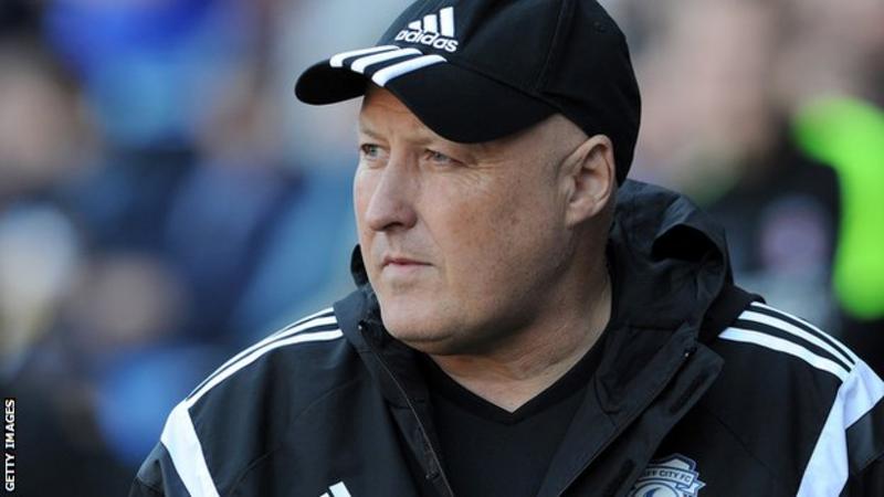 Russell Slade: Manager waits to learn Cardiff City fate - BBC Sport