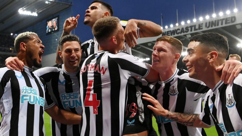 Newcastle United's return journey to the Champions League for the first time in 20 years.