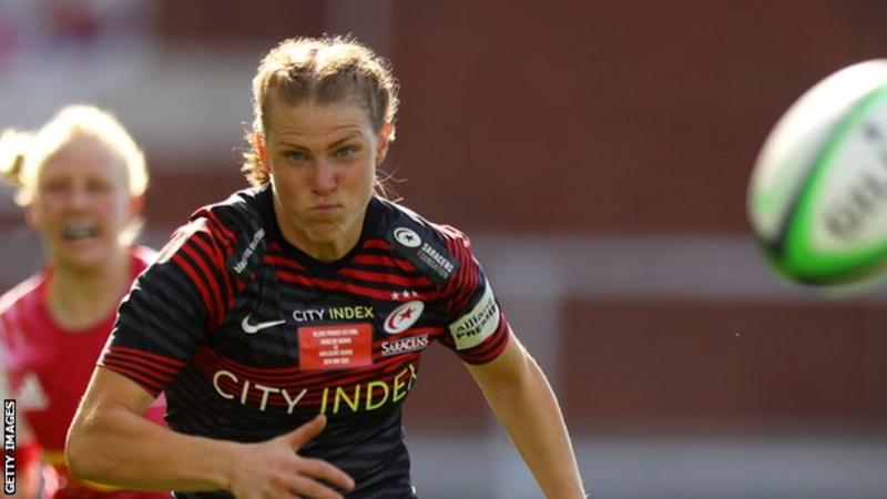 Saracens captain Lotte Clapp has re-signed contract with the club for the 2022-23 season.