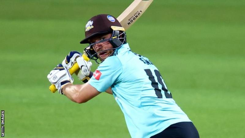 Laurie Evans: Surrey batter signs new white-ball contract - BBC Sport