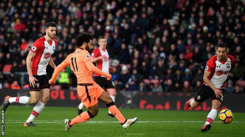 Southampton 02 Liverpool  BBC Sport