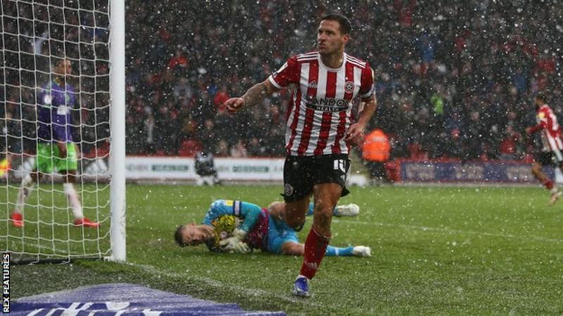 Sheffield United 2 0 Bristol City Paul Heckingbottom S Reign Begins With Victory Bbc Sport
