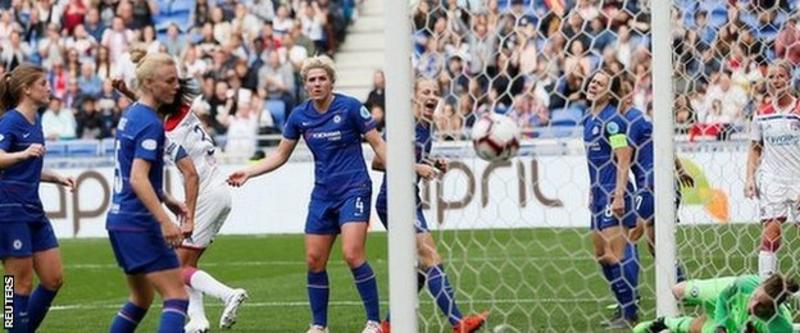 Women's Champions League: Lyon Feminines 2-1 Chelsea Women - BBC Sport