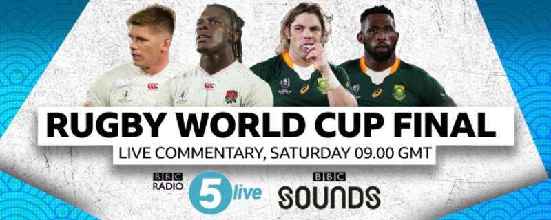 Rugby World Cup final: England v South Africa live coverage on the BBC