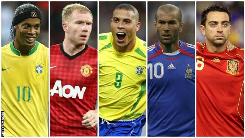 Zidane or Ronaldo? Crouch ranks the game's greats - and have your say 2 Zidane or Ronaldo? Crouch ranks the game's greats - and have your say 2