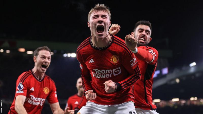 Man Utd 3-2 Aston Villa: Rasmus Hojlund's first Red Devils goal marks ...