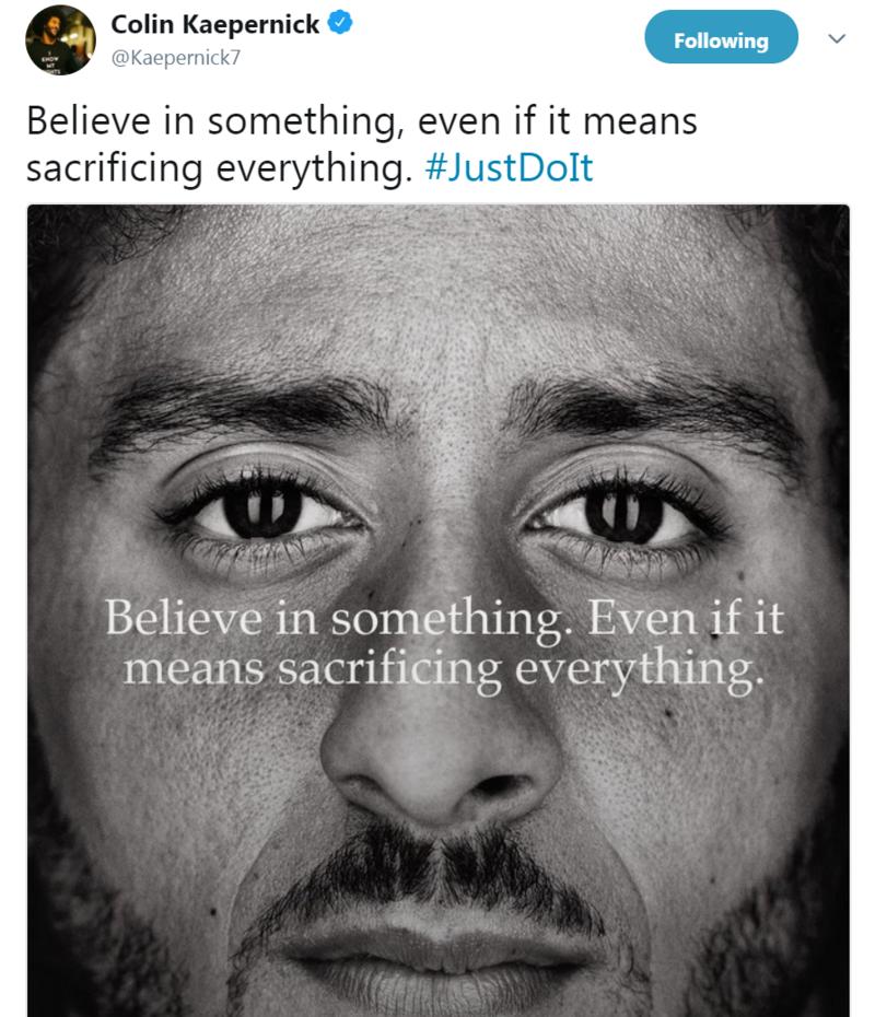 Retentie Presentator Woedend Colin Kaepernick: Quarterback is the face of new Nike campaign -  BusinessGhana