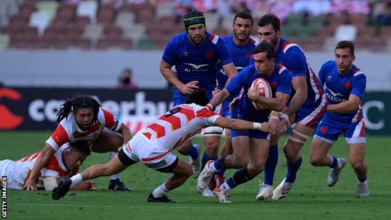 France men tops in men's rugby union world rankings.