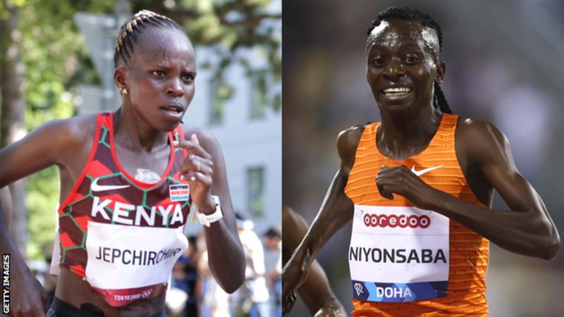 Olympic champion Peres Jepchirchir and Francine Niyonsaba ruled out of World Athletics Championships 2022.