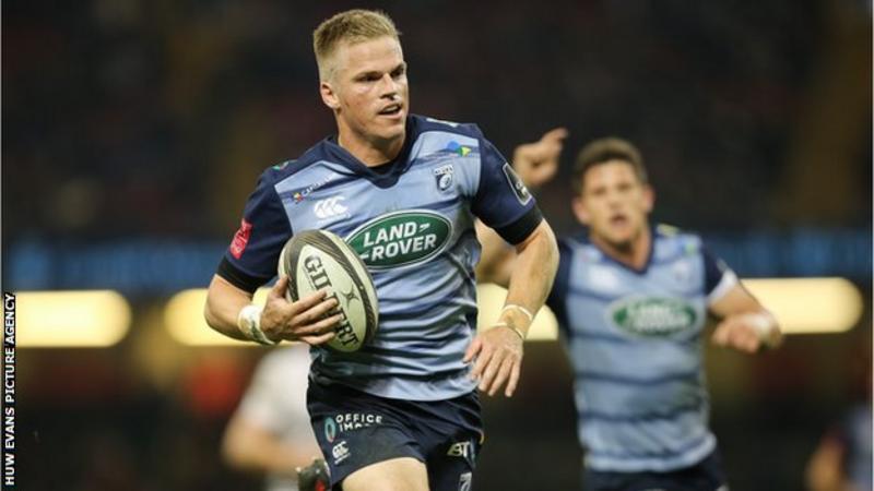 Gareth Anscombe: Wales fly-half focused on Cardiff Blues success - BBC ...