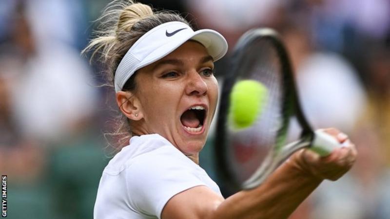 Wimbledon 2022: Simona Halep advanced to the quarter-finals.