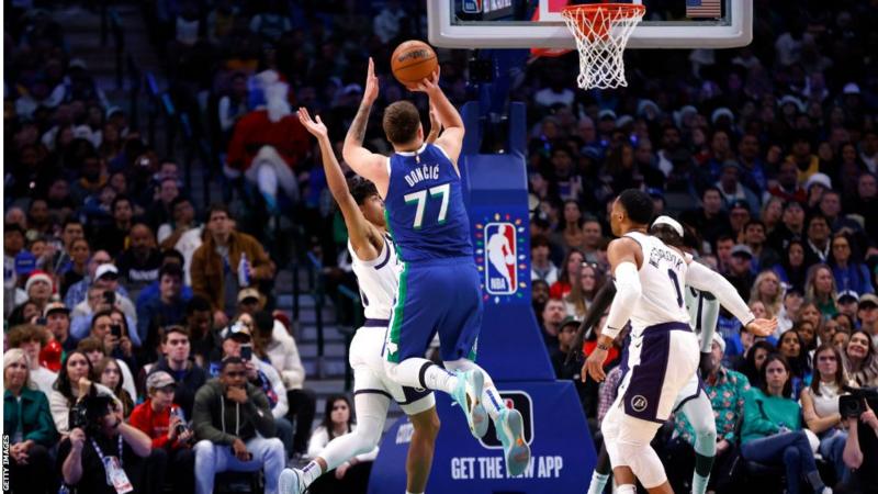 Dallas Mavericks claimed victory over Los Angeles Lakers at the Christmas week at NBA.