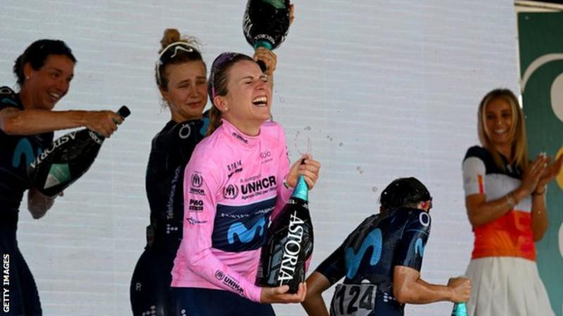 Dutch rider Annemiek van Vleuten claims Giro d'Italia Donne 2022 title.