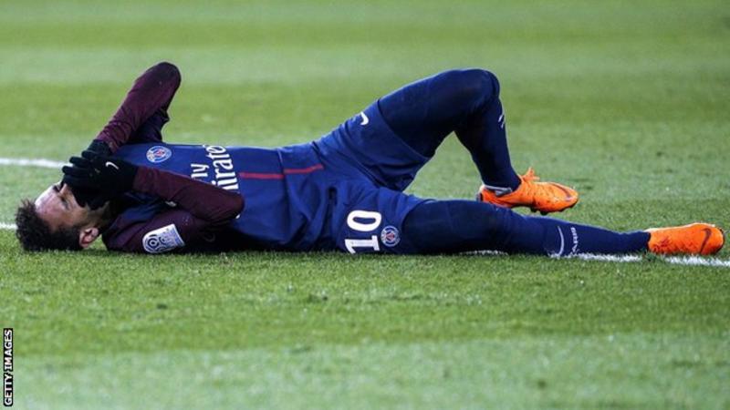 Neymar suffers fractured metatarsal (bbc.com)