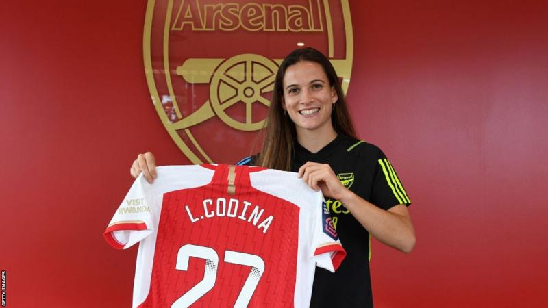 Arsenal Women has signed Laia Codina from Barcelona.