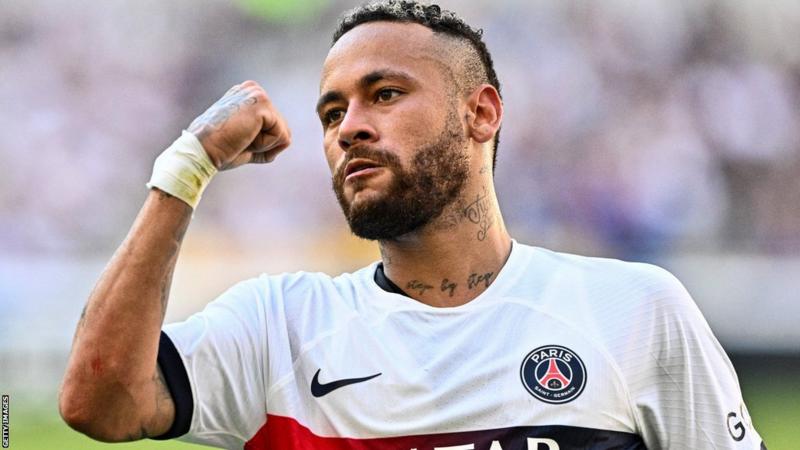 Brazil's star forward Neymar confirmed his move to Al-Hilal from PSG.