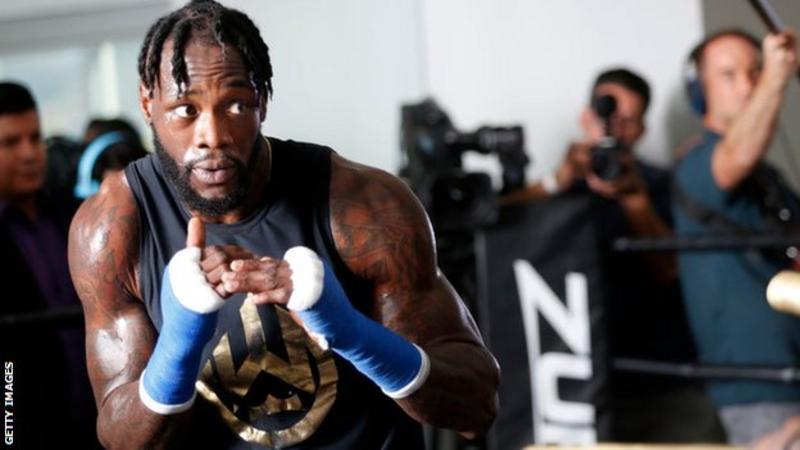 Deontay Wilder proposed a clash with Anthony Joshua in Africa.