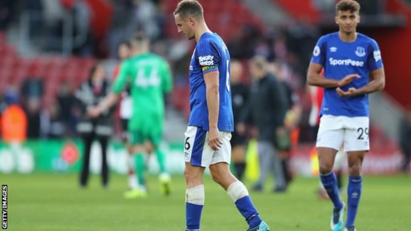 Southampton 4-1 Everton - BBC Sport