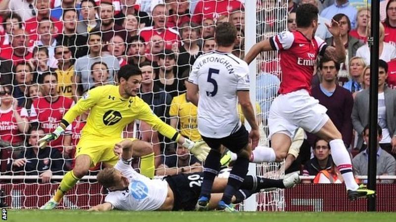 Arsenal 1-0 Tottenham - BBC Sport
