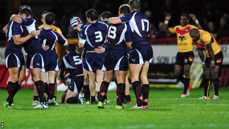 Rugby League World Cup 2013: Papua New Guinea 8-9 France - BBC Sport