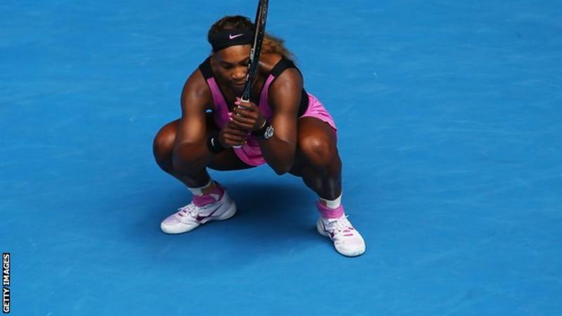 Serena Williams Loses To Ana Ivanovic In Australian Open Bbc Sport 