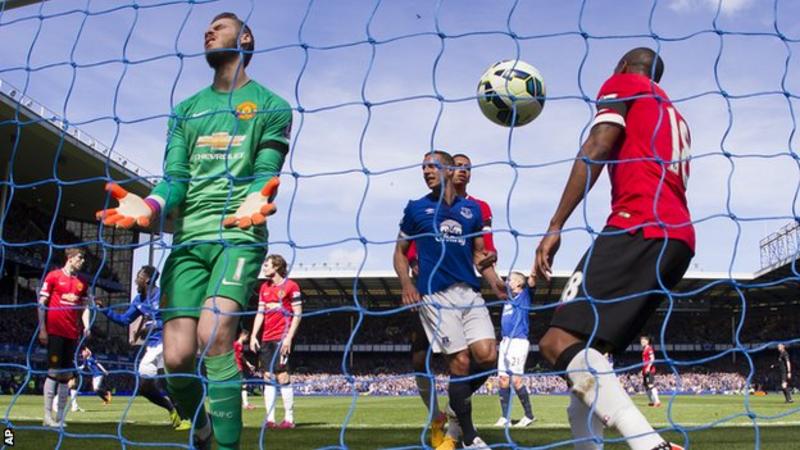 Everton 30 Manchester United  BBC Sport