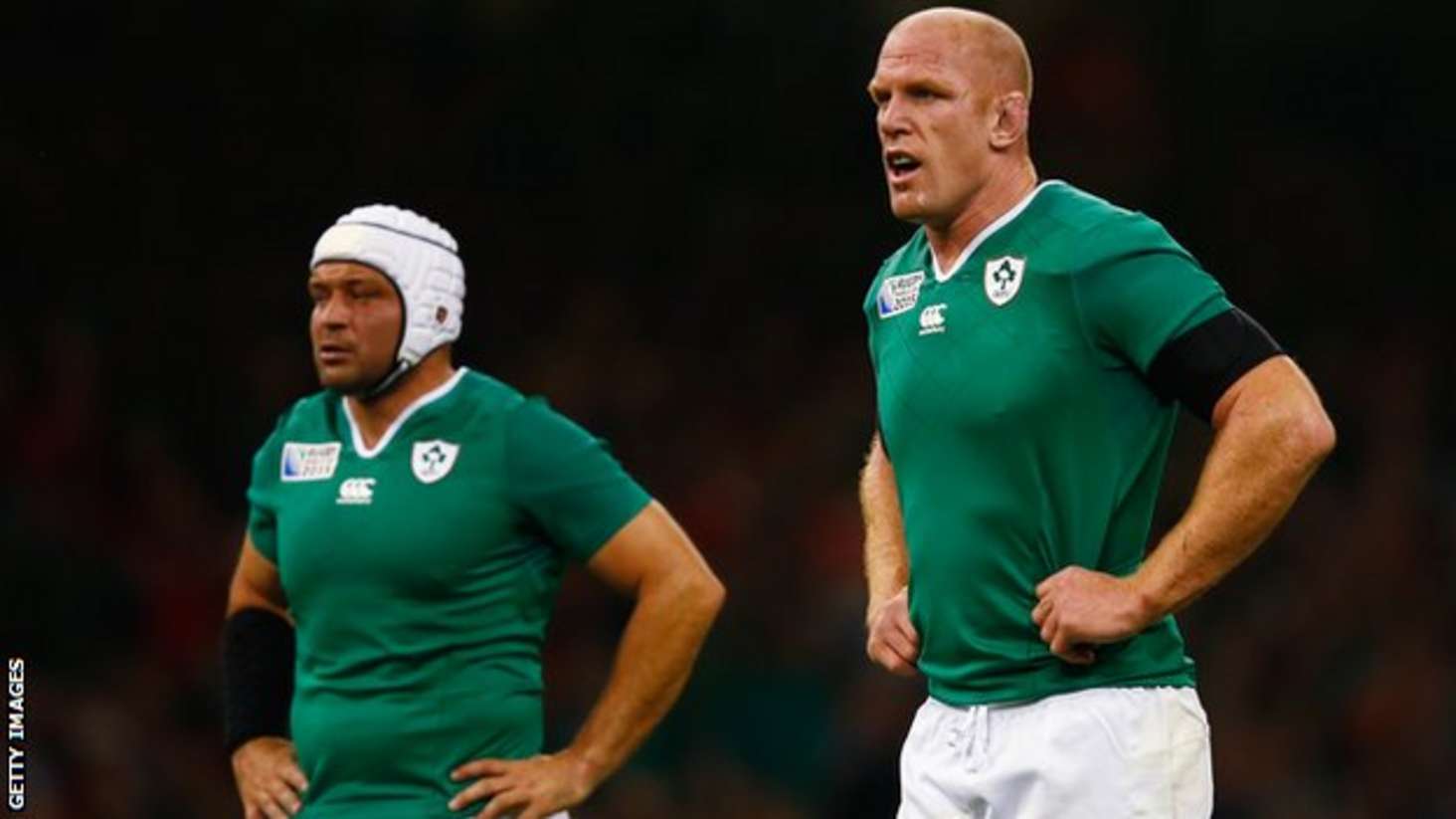 Rory Best and Paul O'Connell