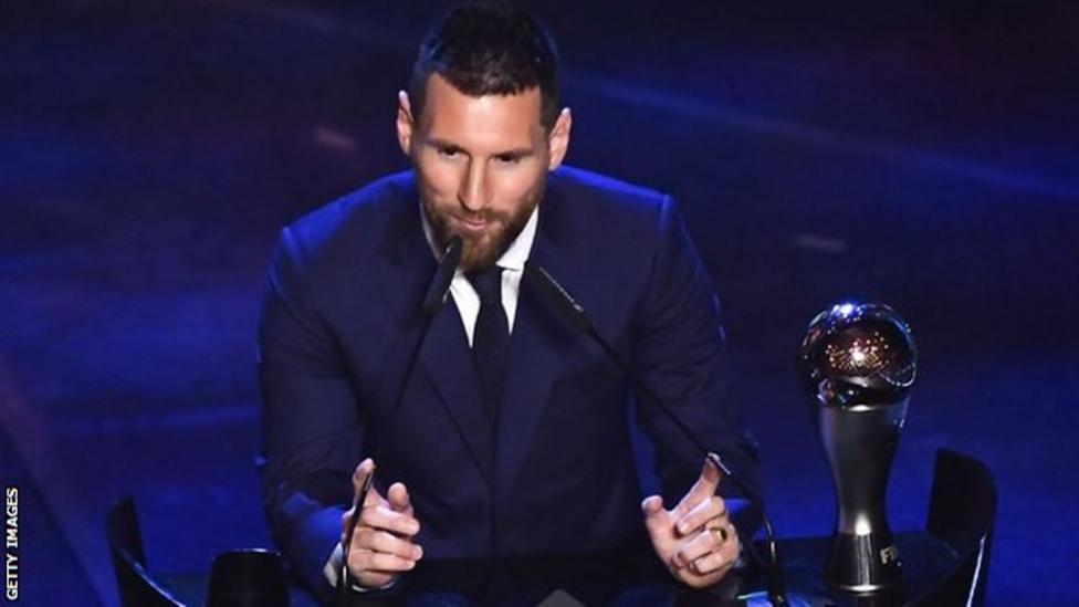 Best Fifa Football Awards 2019: Lionel Messi Wins Best Men's Player Of ...