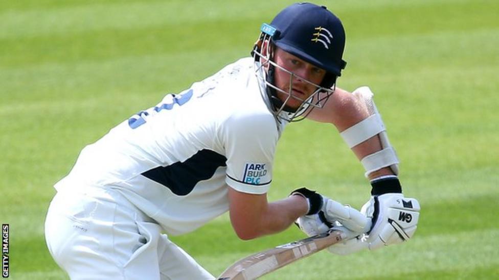 Sam Robson Middlesex batsman signs new deal until 2022 BBC Sport