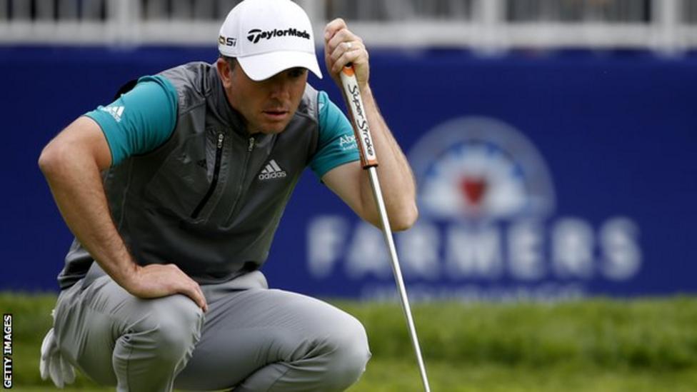 Farmers Insurance Open: Martin Laird slips to joint ninth after three rounds - BBC Sport