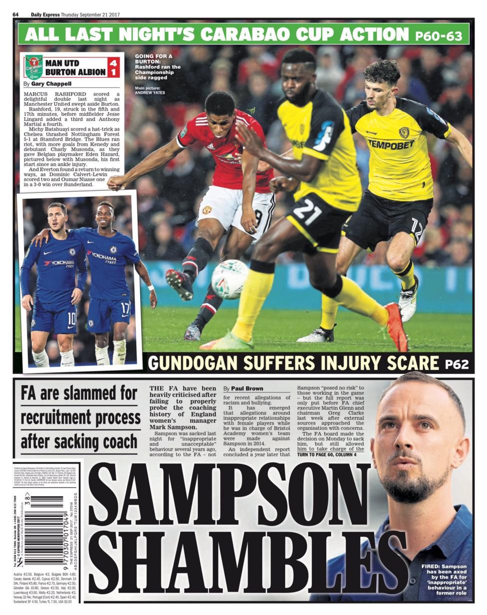 The Express looks back on Manchester Untied's win in the Carabao Cup