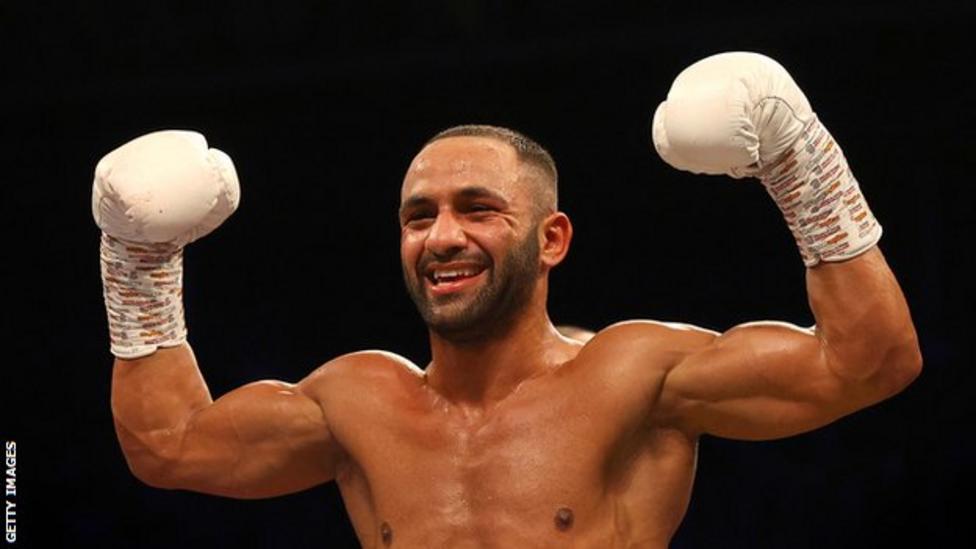 Kell Brook v Mark DeLuca: British boxer wins by knockout on return to ...