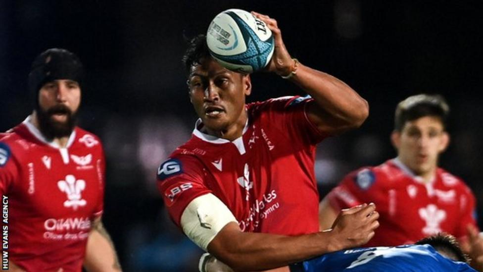 Scarlets: Tonga lock Sam Lousi signs new deal - BBC Sport