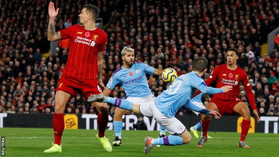 Liverpool v Man City handball Was this 201920 season’s 11mm moment