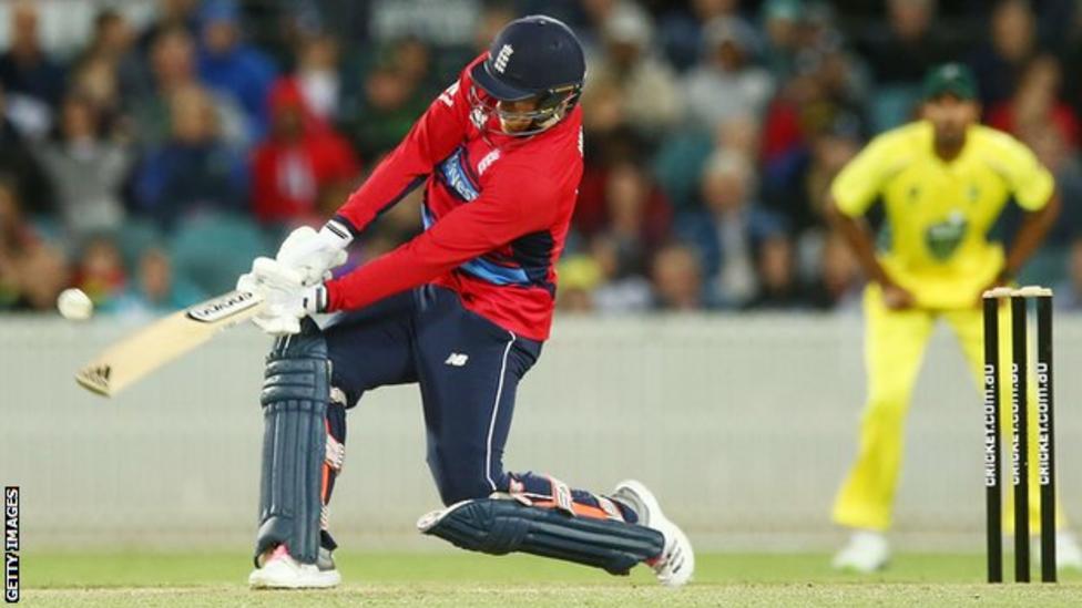 David Willey: England batsman hits 34 off one over in Twenty20 warm-up ...