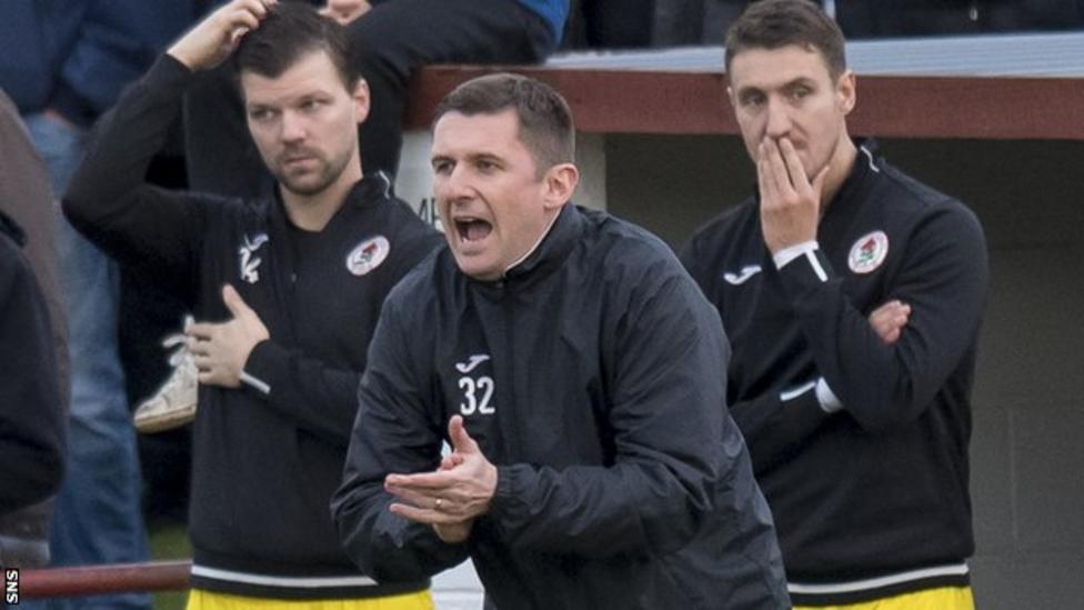 Berwick Rangers Appoint Robbie Horn As New Manager On Two-year Deal ...