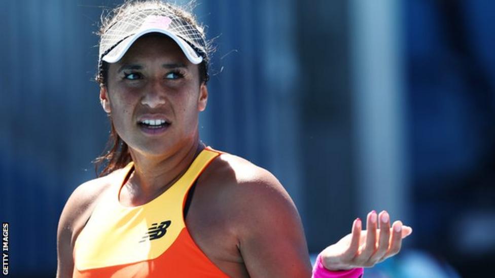 Australian Open Dan Evans through but Heather Watson out