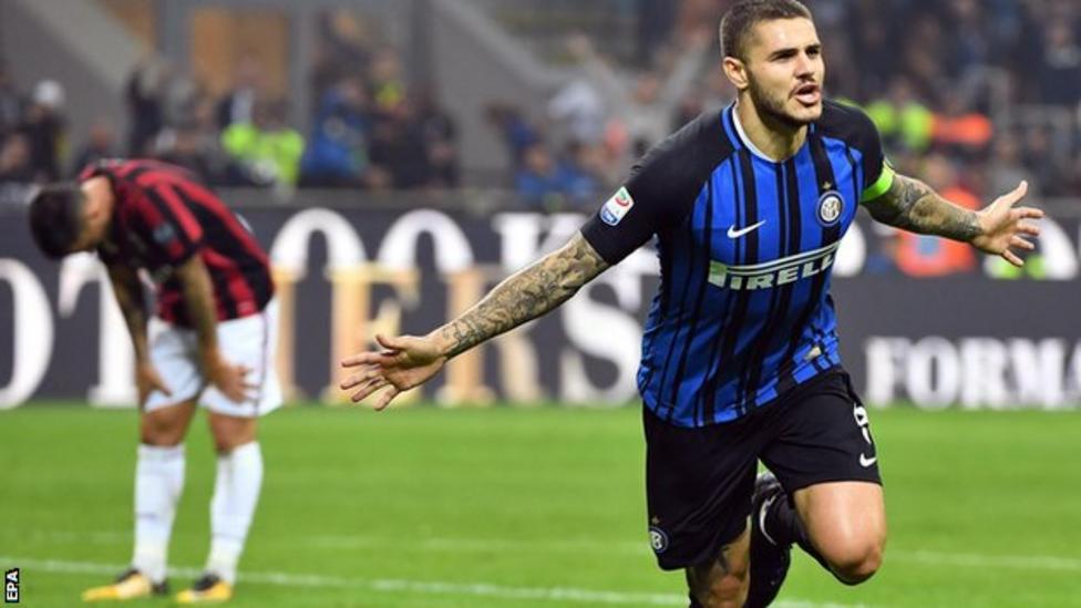 Inter Milan 3-2 AC Milan - BBC Sport