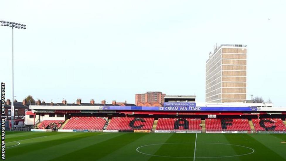 Crewe Alexandra Gresty Road Is Rebranded As Mornflake Stadium Bbc Sport