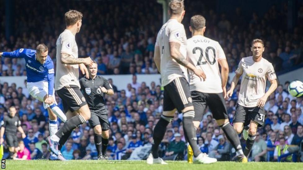 Everton 4-0 Manchester United: Toffees Cruise To Victory - BBC Sport