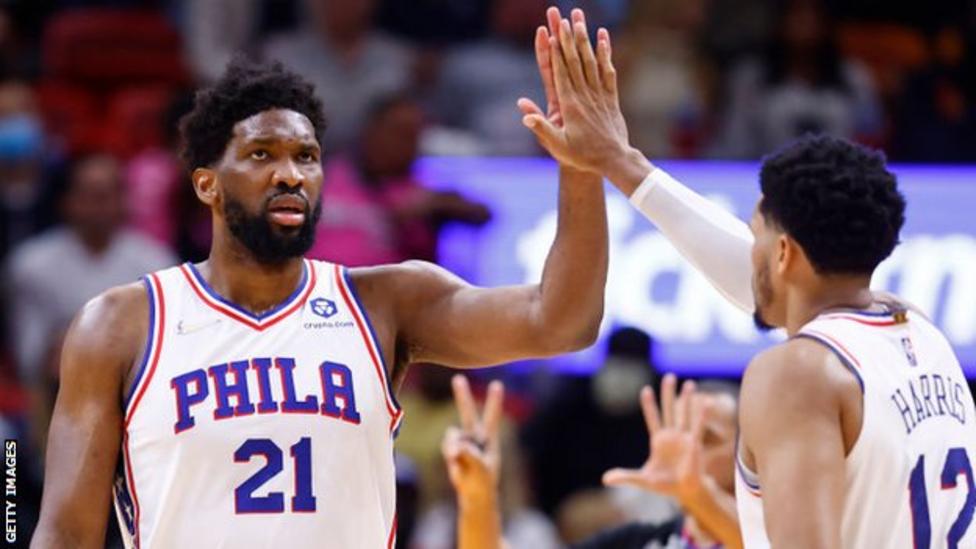 NBA : Joel Embiid matched his career-high score of 50 points