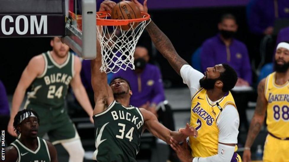 NBA: Andre Drummond injured on debut as LA Lakers lose to Milwaukee