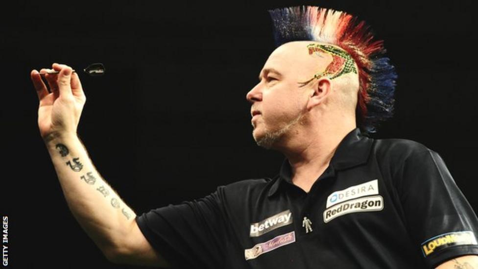 Premier League Darts Peter Wright hits 119.50 average in Exeter BBC Sport