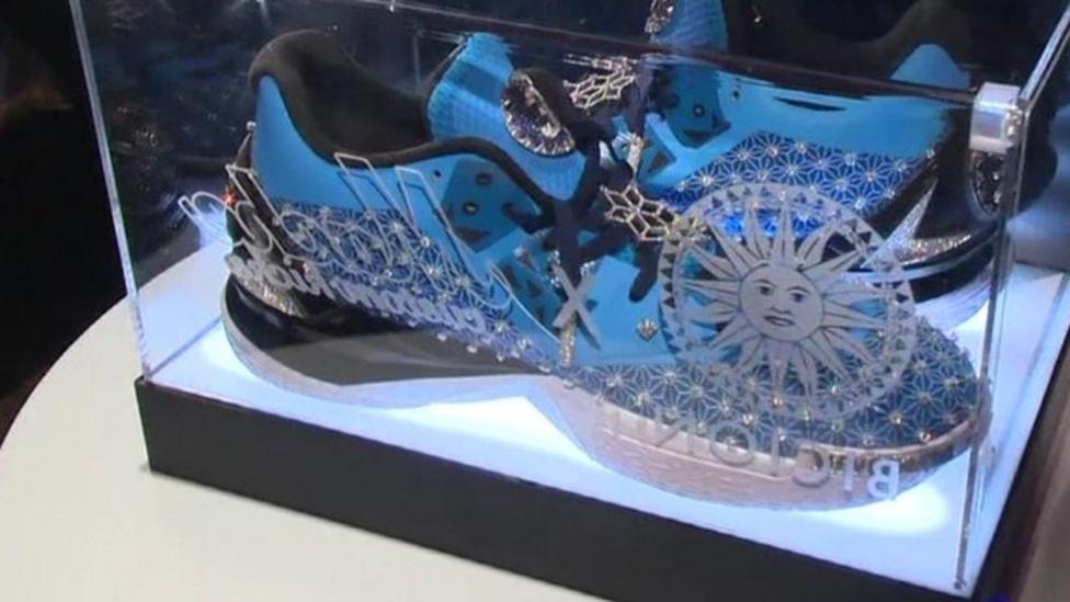 most expensive trainers - CBBC Newsround