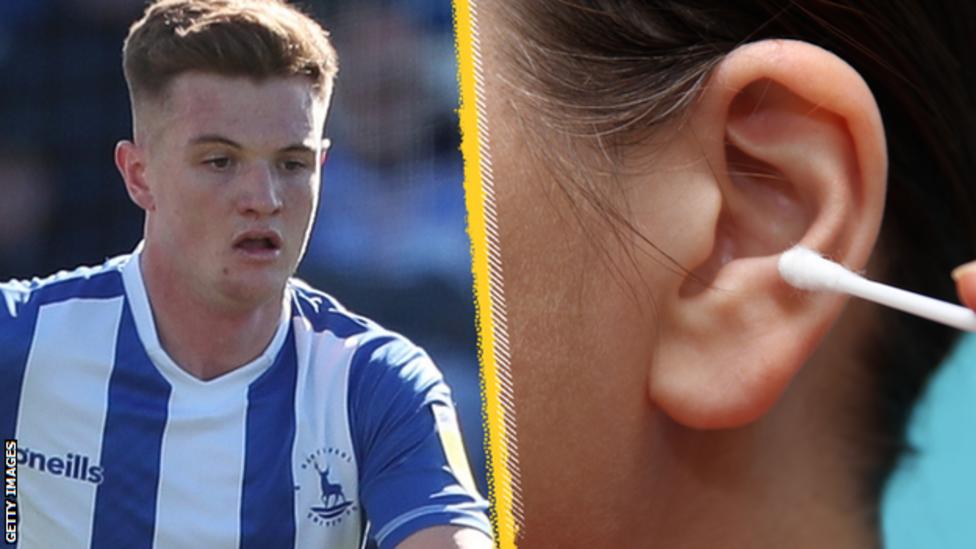 Mark Shelton Hartlepool United midfielder out after cotton bud stuck