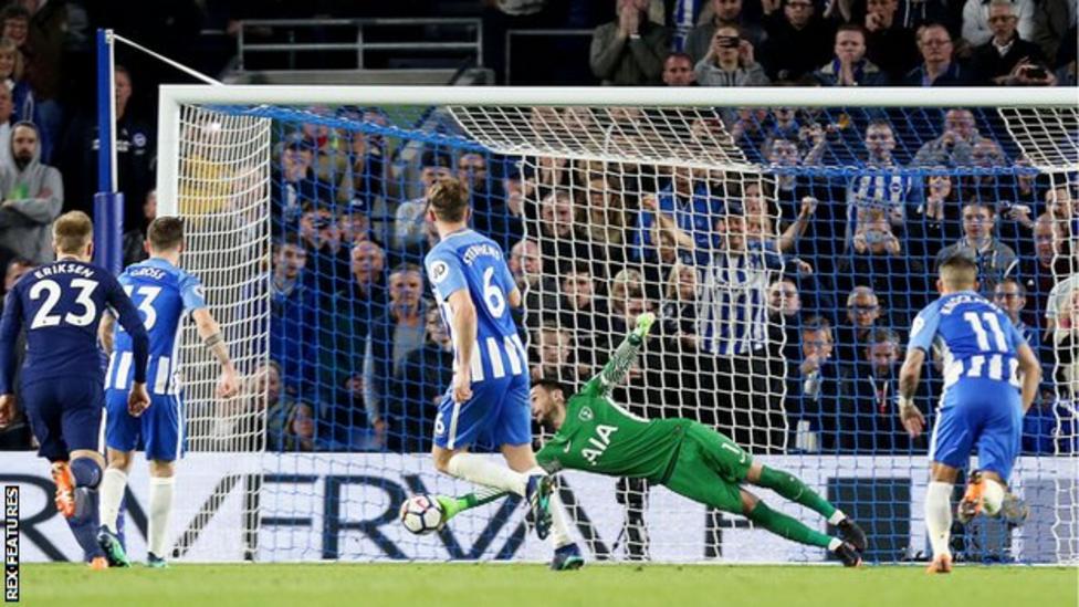 Brighton & Hove Albion 1-1 Tottenham Hotspur - BBC Sport