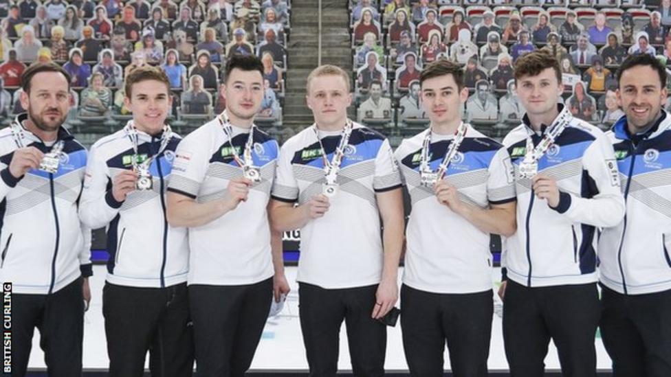 World Men's Curling Championship Scotland take silver as winners